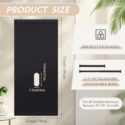 Adjustable Glory Hole Doorway Kit - Portable BDSM Privacy Partition
