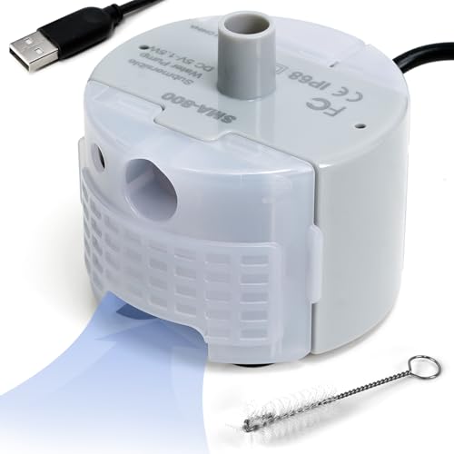 Cat Water Fountain Replacement Pump - Ultra-Quiet USB Motor (SMA-800)