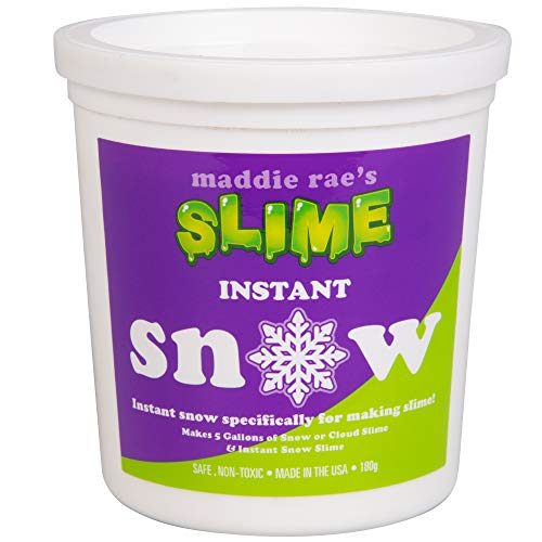 Instant Snow Powder XL Pack - Makes 5 Gallons Fake Snow for Cloud Slime & Crafts