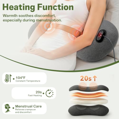 3-in-1 Back Massager with Heat & Airbag Stretching for Spine Relief