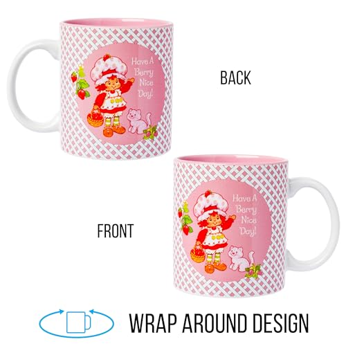Silver Buffalo Have a Berry Nice Day Strawberry Shortcake Mug 20oz