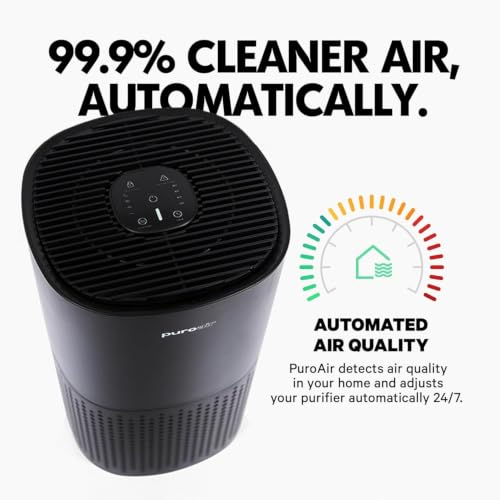 PuroAir 240 HEPA Air Purifier for Home, Pets & Allergies, 1000 Sq Ft