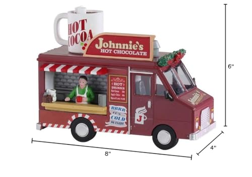 Johnnie's Hot Chocolate Christmas Village Building, 7.44-inch