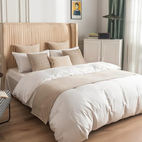 Soft Velvet Bed Runner with Tassels - Reversible Crinkle Bed Scarf