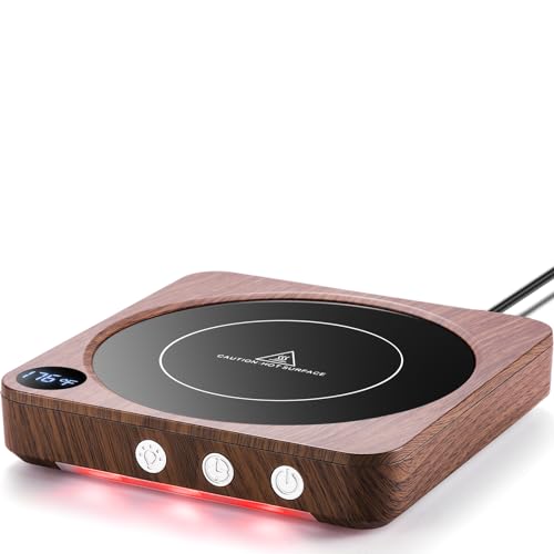Coffee Mug Warmer for Desk with 12H Timer and 3 Temperature Settings