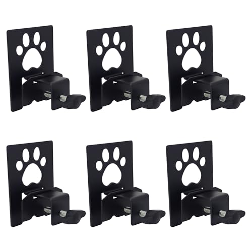 Non-Slip Mattress Retainer Bars for Bed Frame, Cute Paw Design - 6 Pack
