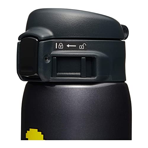 Zojirushi SM-SHE48PABA Stainless Steel Mug PAC-MAN Collection, 16-Ounce, Black