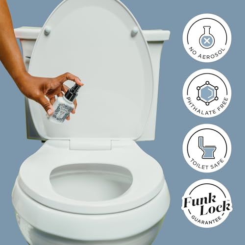 Toilet Odor Eliminator Spray, Jasmine Mint Scent, 4 Fl Oz, Plant-Based