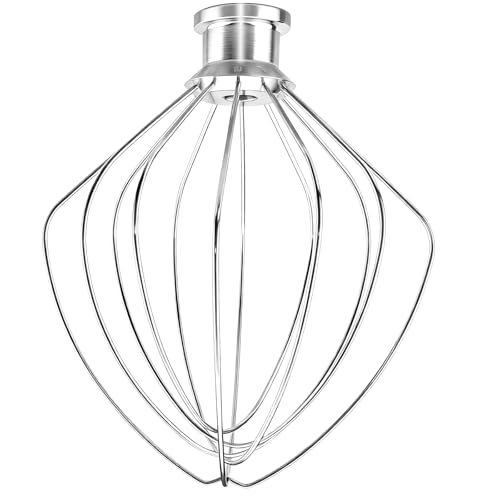 6-Wire Whip Attachment for Bowl-Lift Stand Mixers, Stainless Steel