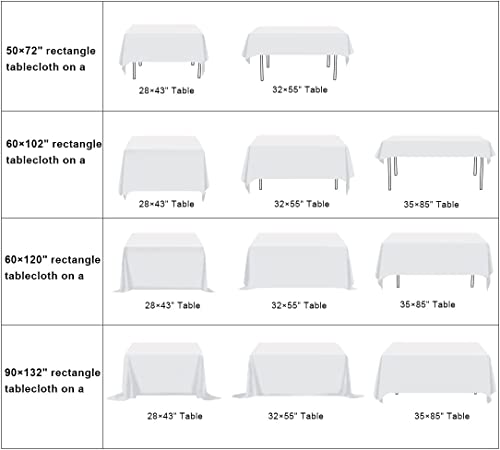 Poise3EHome Gold Sequin Rectangular Tablecloth 60x120 Inches for Wedding & Party