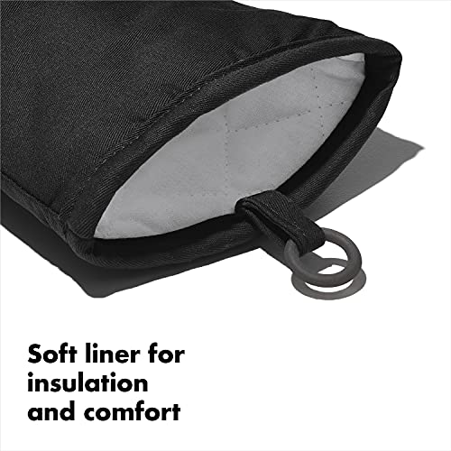 13-Inch Silicone Oven Mitt - Heat-Resistant Non-Slip Kitchen Glove