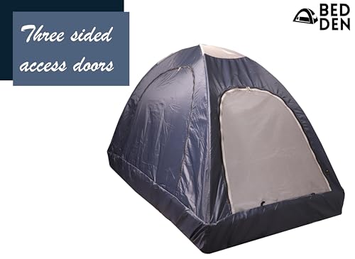 Foldable Privacy Bed Tent for Twin XL - Pop-Up Dorm Room Sleep Canopy