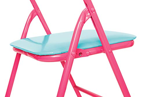 Kids Folding Activity Table and 2-Chair Set for Toddlers