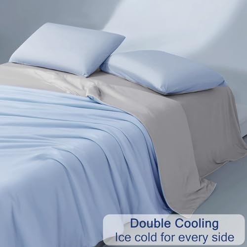 Cooling Comforter Queen Size - Lightweight Soft Blanket for Hot Sleepers