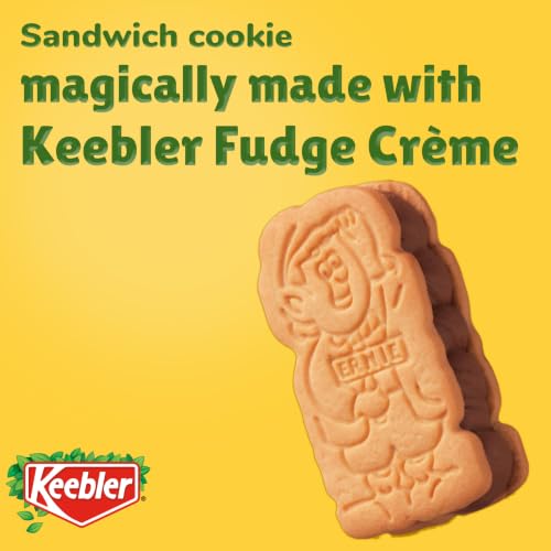 Keebler E.L. Fudge Double Stuffed Elfwich Sandwich Cookies 13 Oz - Pack of 1