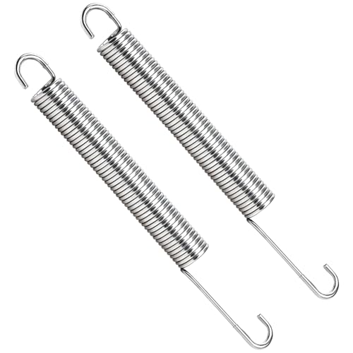 7-Inch Recliner Tension Springs Replacement - Heavy-Duty Stainless Steel (2-Pack)
