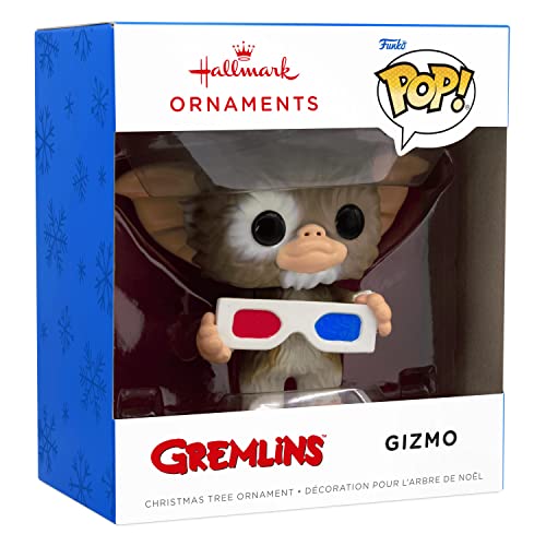 Gizmo Gremlins Christmas Tree Ornament, Funko POP! Style Resin Decoration