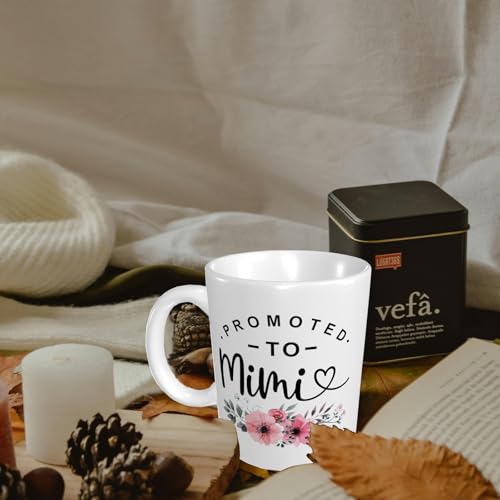 Promoted To MiMi Coffee Mug, White 11 oz – Yipaidel Ceramic Cup