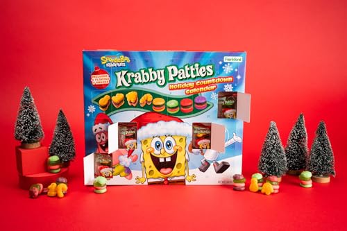 SpongeBob SquarePants Holiday Advent Calendar - 24 Days of Gummy Treats