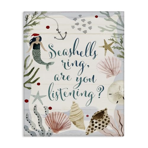 Unframed Nautical Christmas Song Pun Canvas Wall Art 20x16 inches