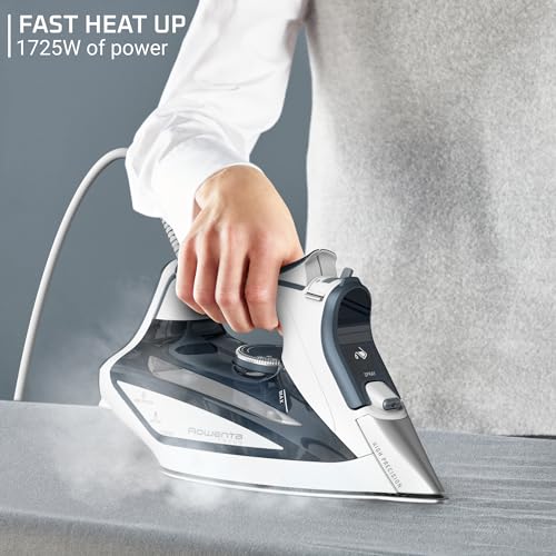 Rowenta Focus Excel Steam Iron for Clothes 1725W DW5280 Grey