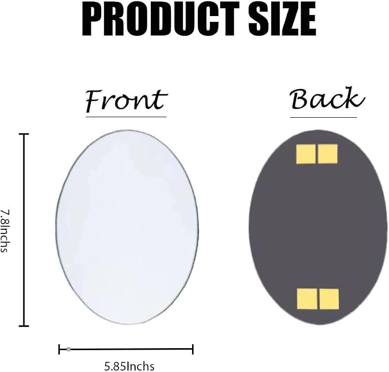 Shatterproof Potty Training Toilet Mirror for Kids Independent Wiping