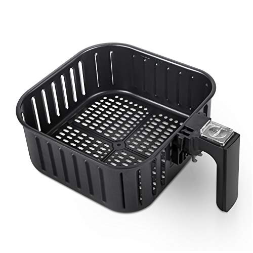Cosori 5.8QT Black Air Fryer Basket Replacement for CP358-AF & CS358-AF, Non-Stick Dishwasher Safe