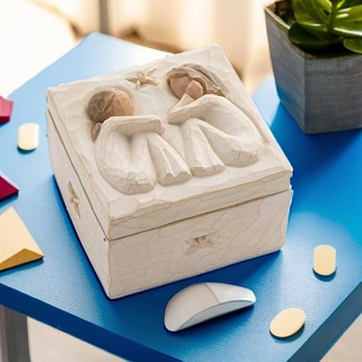 Friendship Keepsake Box with Hand-Painted Sculpted Figures