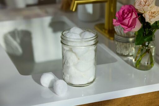16 oz Wide Mouth Glass Mason Jars with Lids and Bands (Pack of 3)