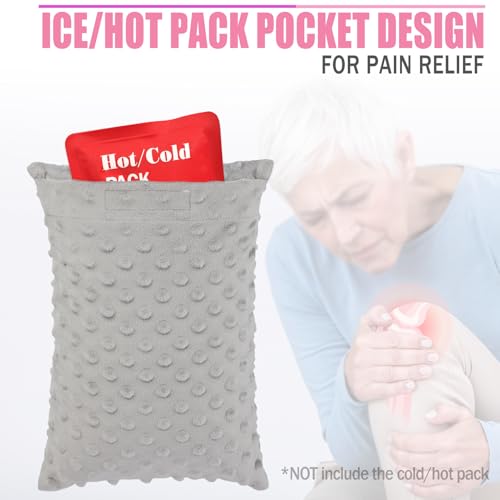 Soft Knee Pillow for Side Sleepers - 11" x 7.8" Hip Support Cushion
