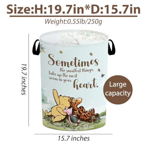 Cartoon Character Laundry Hamper, Waterproof Oxford Cloth Storage Basket