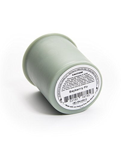 Bayberry Fir Soy Votive Candles - 6 Green Refills, Shortie's Candle Co. Scented