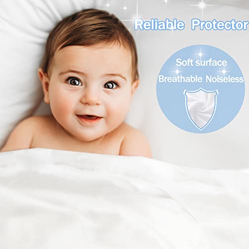 Softhour 2-Pack Twin Waterproof Mattress Protector - Deep Pocket Cover