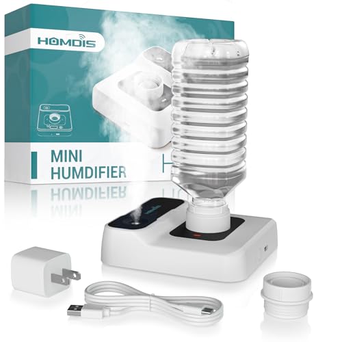 Portable Travel Humidifier Battery Operated Mini Cool Mist for Plants
