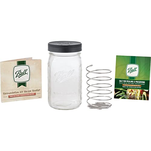 Ball 14400108204 Fermentation Kit, 32 Oz, Clear, 4-Piece Set