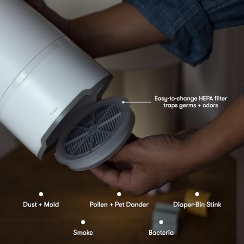 3-in-1 Baby Air Purifier with HEPA Filter, Sound Machine and Nightlight