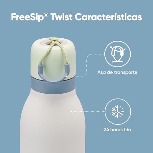 Insulated Stainless Steel Water Bottle 24 oz Twist