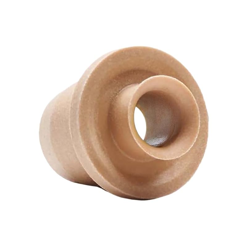 19.5mm Synthetic Bar Top Pourer Corks with Black Cap - Pack of 12 for Oils & Vinegars