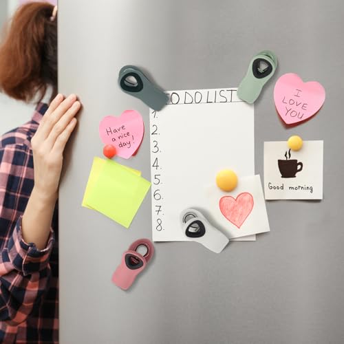 Magnetic Chip Clips for Food Storage - 12 Pack Neutral Sealing Clips