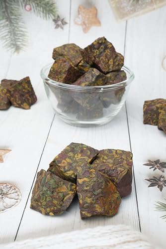 Natural Raw Fruit Jasper Rough Stones - 1 lb Bulk for Tumbling & Cabbing