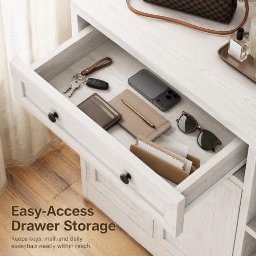 5-in-1 Hall Tree with Shoe Storage Bench & Coat Rack, 51-inch Entryway Organizer