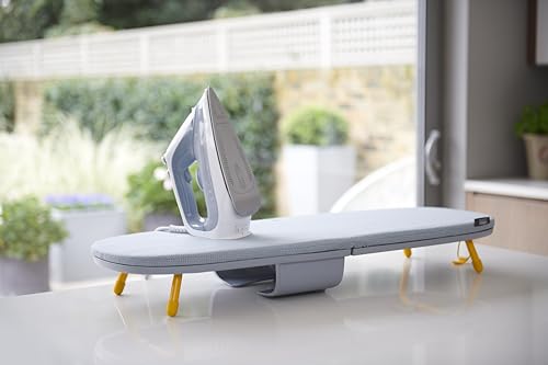 Joseph Joseph Pocket Max Portable Folding Ironing Board 35" Surface with Cover - Standard Cover Variant