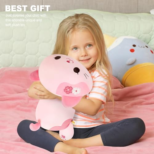 Sakura Cat Plush 13-Inch Stuffed Animal Kawaii Pink Kitty Pillow Toy