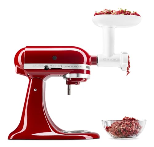 Food Grinder Attachment for Stand Mixers with Fine and Coarse Plates