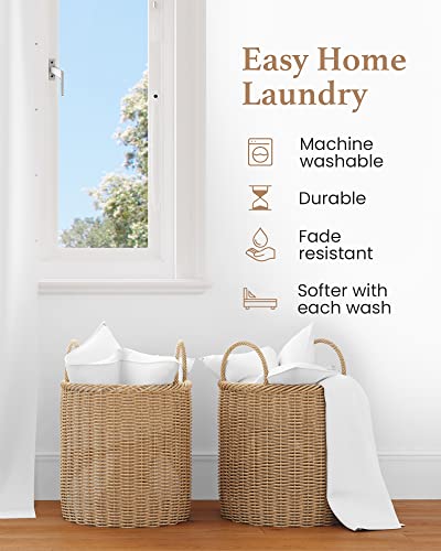 1000 Thread Count Egyptian Cotton Pillowcases - Set of 4, Standard Size
