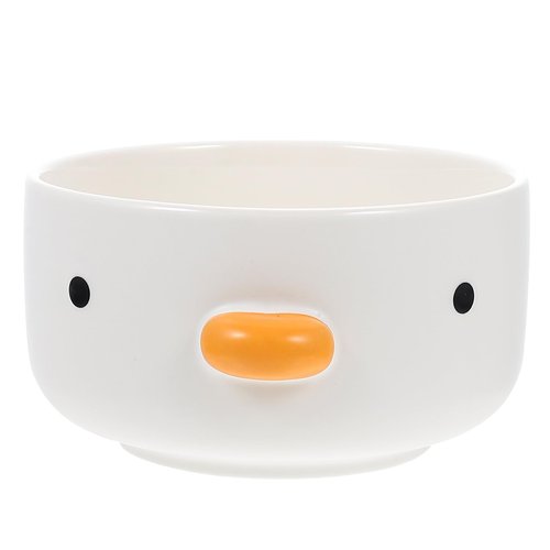 Dessert Bowl Chick Shaped Bowls for Salad Soup Snack Dessert Kitchen Household Cooking for Home Kitchen White