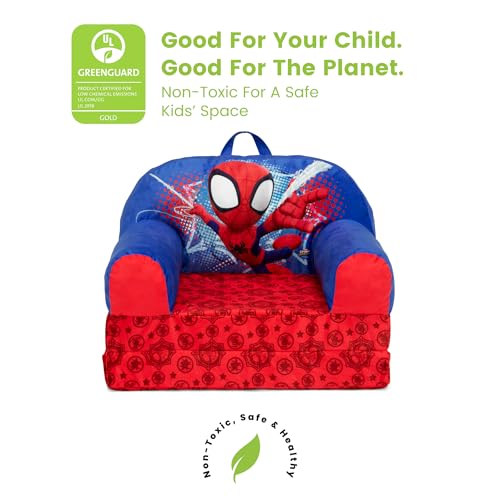2-in-1 Convertible Kids Flip-Out Foam Chair & Lounger Sleeper Bed
