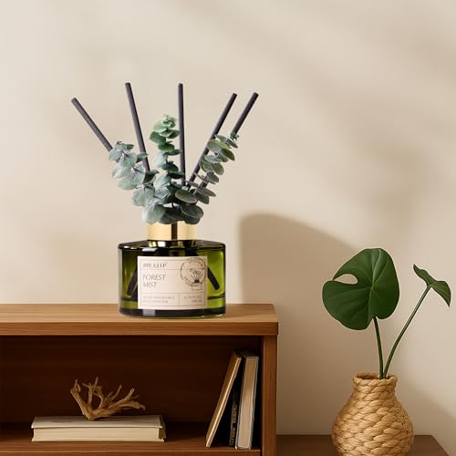 Forest Mist Reed Diffuser Set - 6.76oz Essential Oil Air Freshener Decor
