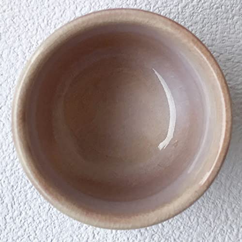 Japanese Hagi Yaki Guinomi Sake Cup | Made in Japan, Purple Murasaki 70ml