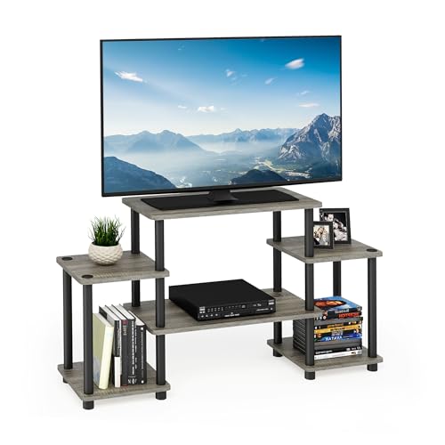 3-Tier Open Shelf TV Stand for Small Spaces, Entertainment Console